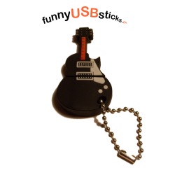 Clé USB guitare électrique noire